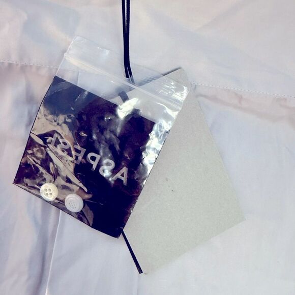 Áspesi Mandarini Eoli Sieevelas Shirt Sz 40 - Picture 4 of 6